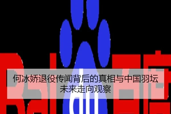 何冰娇退役传闻背后的真相与中国羽坛未来走向观察